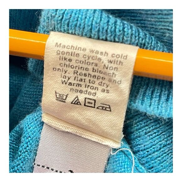 J.Crew Sweater Men Large Blue V-Neck Preppy Minimalist Corpcore Classic Academia - Picture 5 of 7